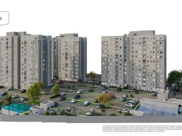 #164 - Apartamento para Venda em Várzea Grande - MT - 1