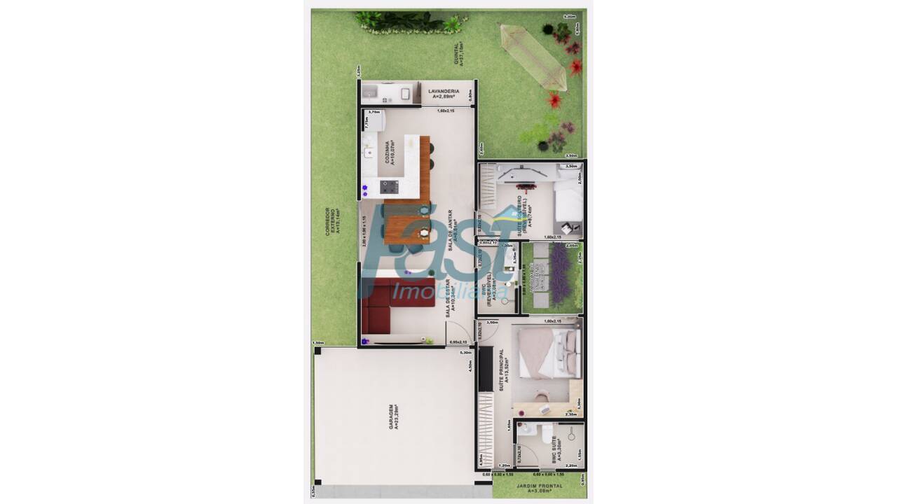 Casa, 2 quartos, 153 m² - Foto 8