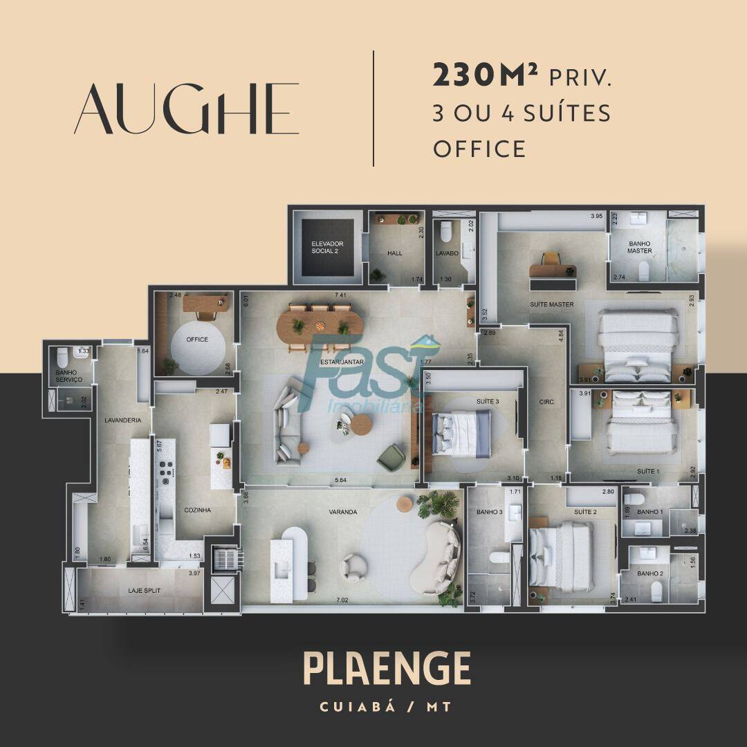 Apartamento, 3 quartos, 230 m² - Foto 5