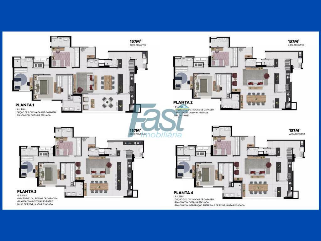 Apartamento, 3 quartos, 137 m² - Foto 5