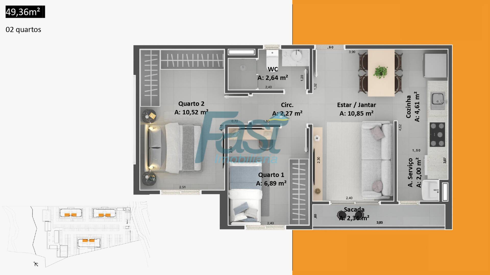 Apartamento, 3 quartos, 65 m² - Foto 25