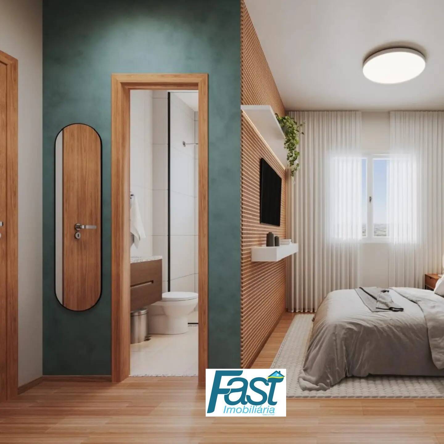 Apartamento à venda com 2 quartos, 48m² - Foto 2