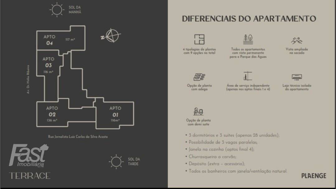 Apartamento à venda com 3 quartos, 116m² - Foto 9
