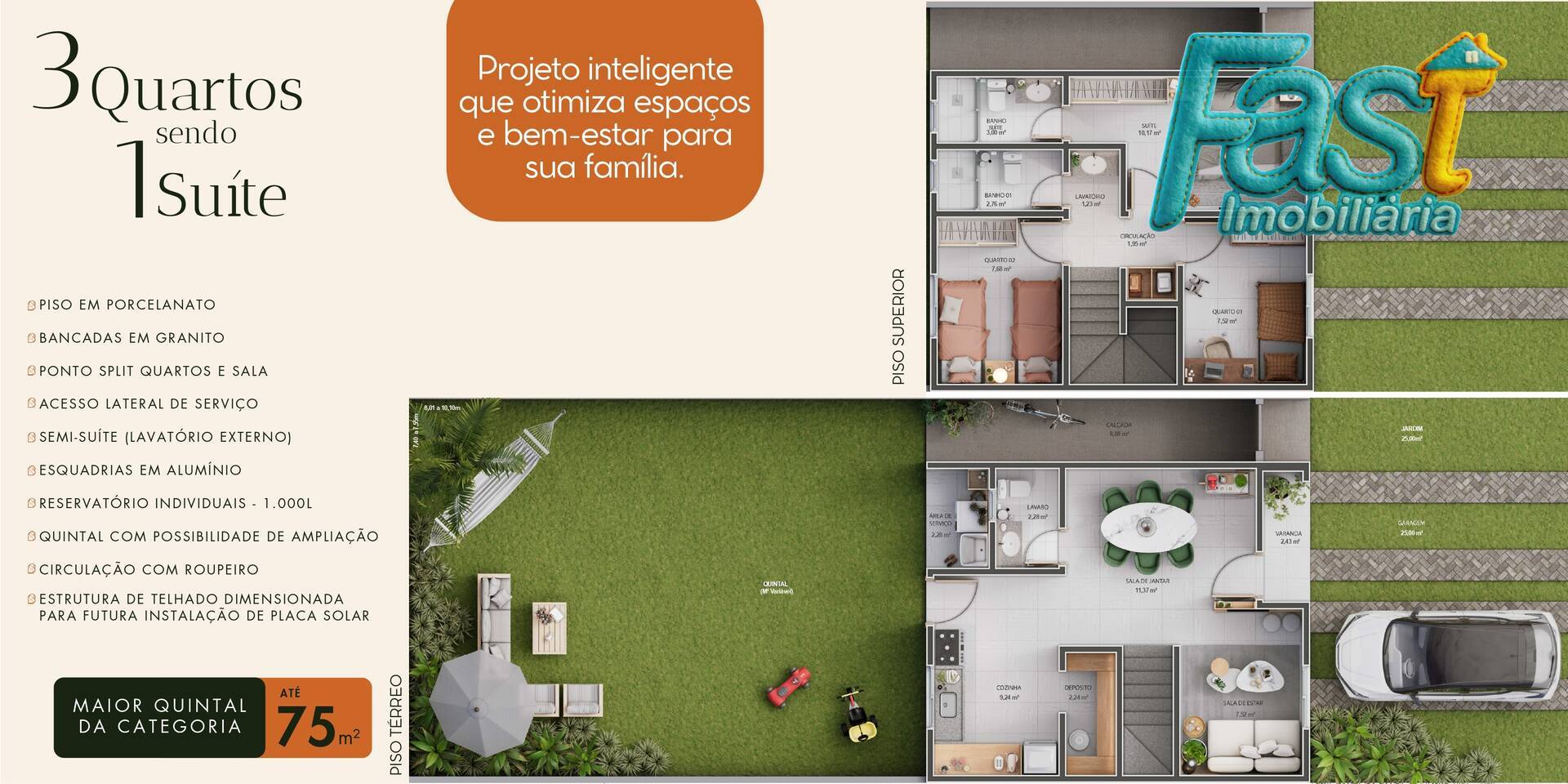 Sobrado, 3 quartos, 163 m² - Foto 14